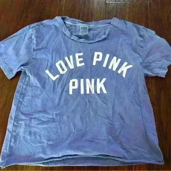 PINK Victoria's Secret Tops - VS PINK Cropped T Shirt